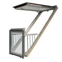 Окно-балкон FAKRO FGH-V P2 Galeria 94*255 см. купить в краснодаре