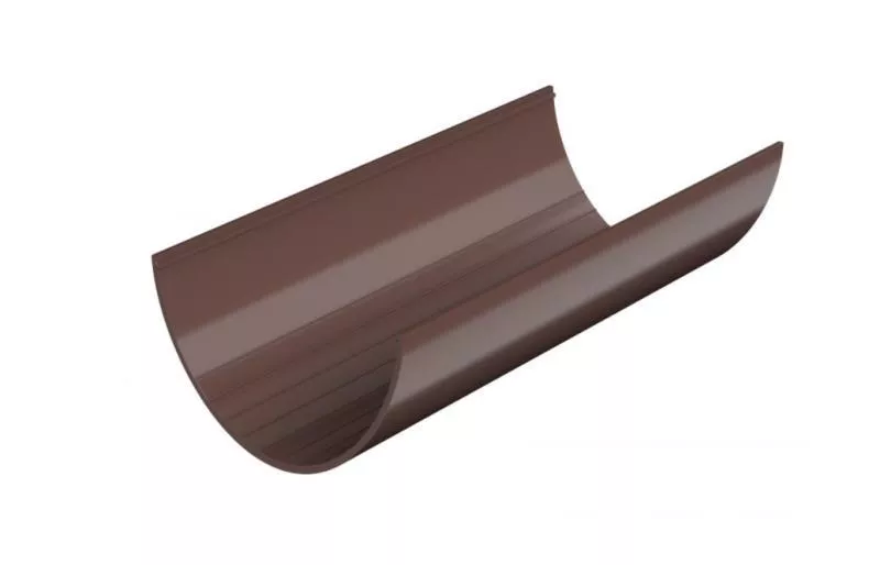 Желоб водосточный 1.5 метра ТЕХНОНИКОЛЬ Verat ПВХ 125мм Коричневый купить в краснодаре