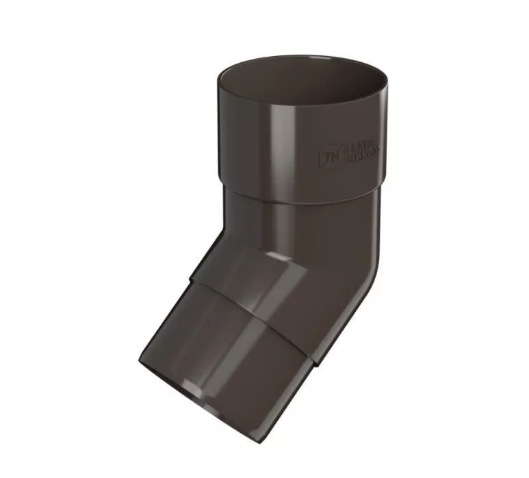 Колено трубы  ТЕХНОНИКОЛЬ Verat 125/82 135 градусов Темно-Коричневый купить в краснодаре
