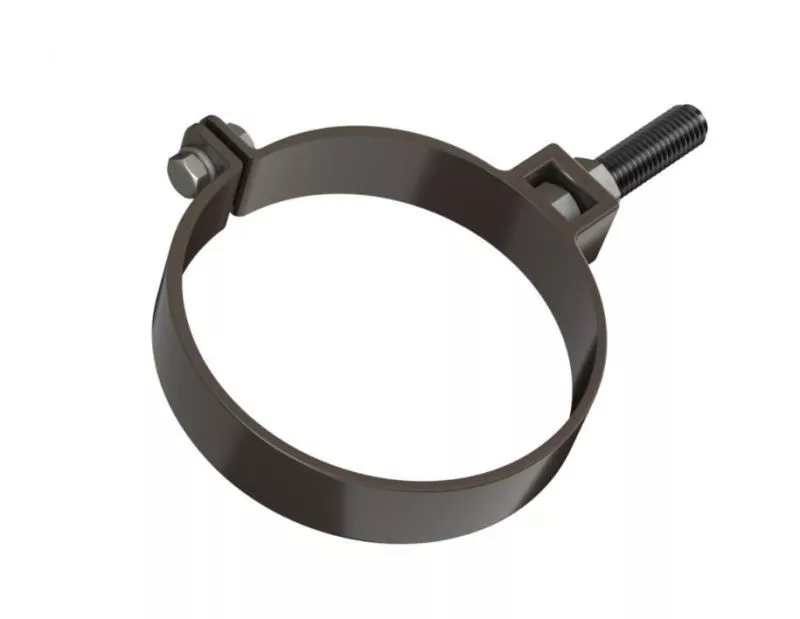 Хомут трубы универсальный ТЕХНОНИКОЛЬ Verat  L-180мм Темно-Коричневый купить в краснодаре
