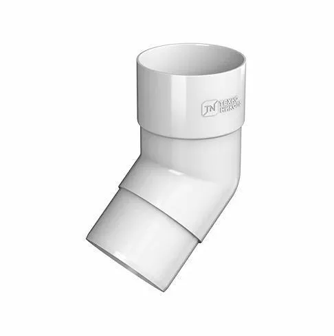 Колено трубы  ТЕХНОНИКОЛЬ Verat 125/82 135 градусов Белый купить в краснодаре