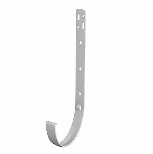 Кронштейн желоба металлический ТЕХНОНИКОЛЬ Verat 125/82 Белый металл купить в краснодаре