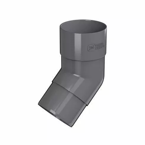 Колено трубы  ТЕХНОНИКОЛЬ Verat 125/82 135 градусов Серый купить в краснодаре