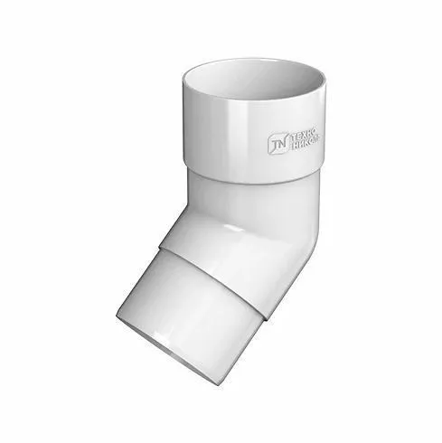 Колено трубы ТЕХНОНИКОЛЬ Verat 108 градусов ПВХ 125х82 1шт. Белый купить в краснодаре