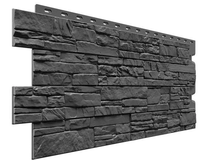 Фасадные панели Docke Алтай Графит купить в краснодаре