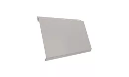 Металлический сайдинг Grand Line Вертикаль Классик GreenCoat Pural Matt RR 21 Светло-серый. Артикул: GrandLine-MS286