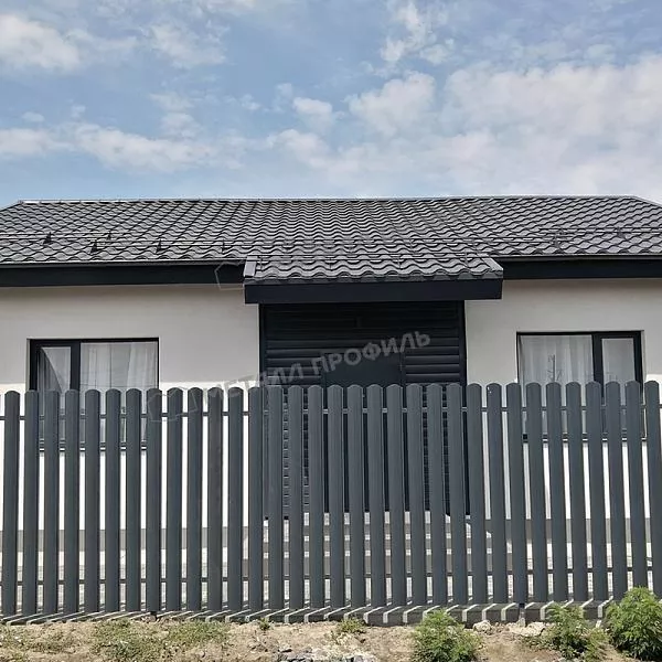 Штакетник металлический МЕТАЛЛ ПРОФИЛЬ ELLIPSE-O 19х126 (ПЭД-01-7024\7024-0.45) купить в краснодаре