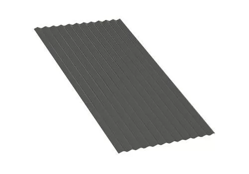 Профнастил МП18 B PURETAN 0,5 мм RR 23 Темно-серый купить в краснодаре