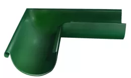 Угол желоба внешний Grand Line Vortex 90° 127 мм RAL 6005 (полиэстер). Цена: 691 руб. Артикул: GrandLine-metvod_123