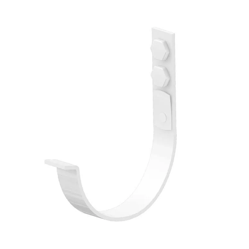 Держатель желоба карнизный Металл Профиль Престиж D125х132 (3 мм) RAL 9010 Белый купить в краснодаре