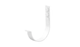 Держатель желоба карнизный Металл Профиль Престиж D125х132 (3 мм) RAL 9010 Белый. Артикул: MP-VS03_5