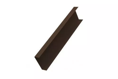 Декоративная накладка на столб жалюзи Milan,Tokyo 0,5 Atlas с пленкой RAL 8017 шоколад GL купить в краснодаре