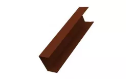 Крышка 65х40 жалюзи Milan,Tokyo 0,5 Velur RAL 3009 оксидно-красный GL. Артикул: 27826