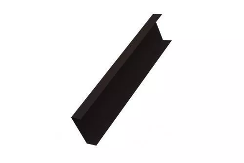 Декоративная накладка на столб жалюзи Milan,Tokyo 0,5 Rooftop Matte RAL 9005 черный GL купить в краснодаре