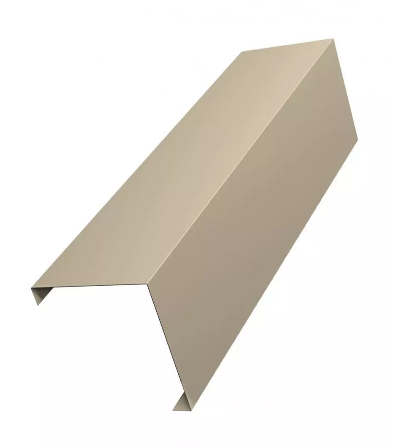 Декоративная накладка на столб угловая жалюзи Milan,Tokyo 0,5 Satin с пленкой RAL 1015 светлая слоновая кость GL купить в краснодаре