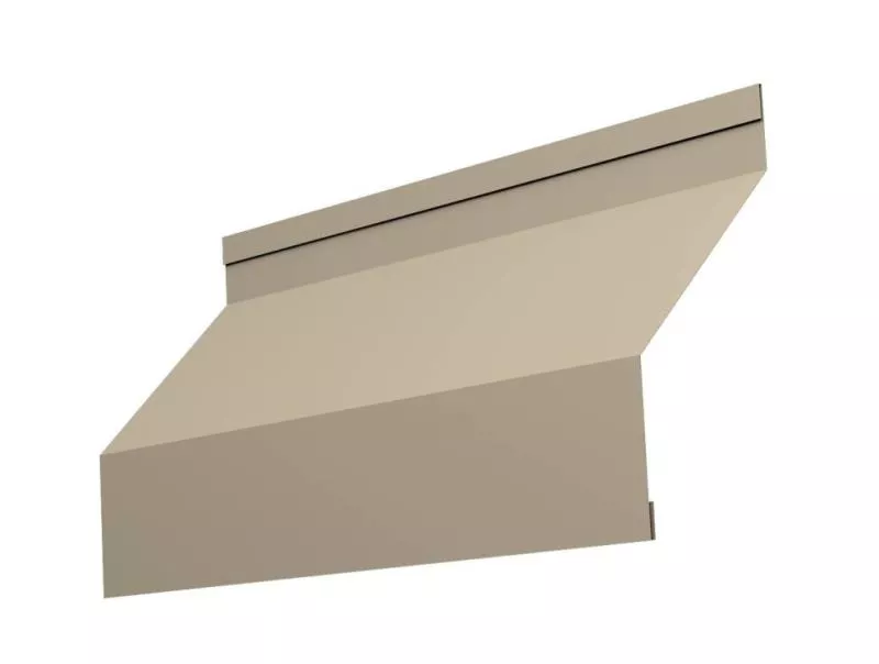 Ламель жалюзи Milan 0,5 Satin с пленкой RAL 1015 светлая слоновая кость GL купить в краснодаре