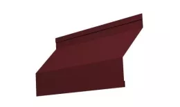 Ламель жалюзи Milan 0,5 Satin с пленкой RAL 3005 красное вино GL. Артикул: 27872