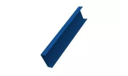 Декоративная накладка на столб жалюзи Milan,Tokyo 0,5 Satin с пленкой RAL 5005 сигнальный синий GL. Артикул: 27115