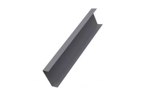 Декоративная накладка на столб жалюзи Milan,Tokyo 0,5 Satin с пленкой RAL 7004 сигнальный серый GL купить в краснодаре