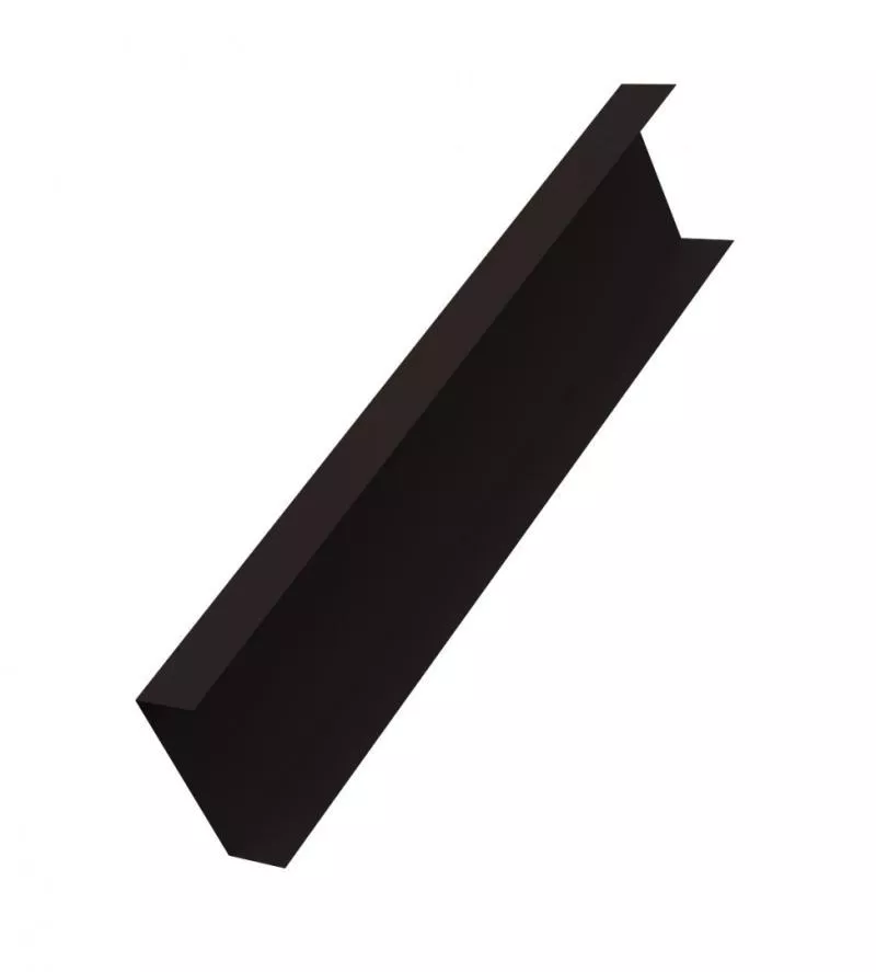 Декоративная накладка на столб жалюзи Milan,Tokyo 0,5 Satin с пленкой RAL 9005 черный GL купить в краснодаре