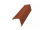 Декоративная накладка на столб угловая жалюзи Milan,Tokyo 0,45 Drap RAL 8004 терракота GL – Купить оптом и в розницу