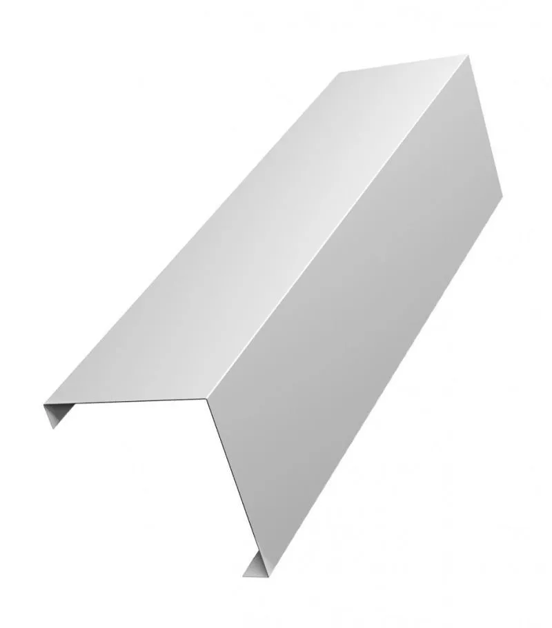 Декоративная накладка на столб угловая жалюзи Milan,Tokyo 0,45 Drap RAL 9003 сигнальный белый GL купить в краснодаре