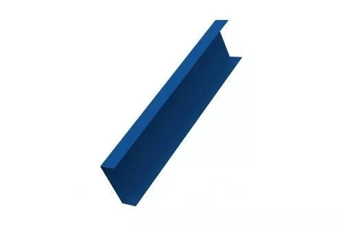 Декоративная накладка на столб жалюзи Milan,Tokyo 0,7 PE с пленкой RAL 5005 сигнальный синий GL купить в краснодаре