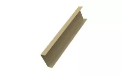 Декоративная накладка на столб жалюзи Milan,Tokyo 0,45 PE с пленкой RAL 1014 слоновая кость GL. Артикул: 27093