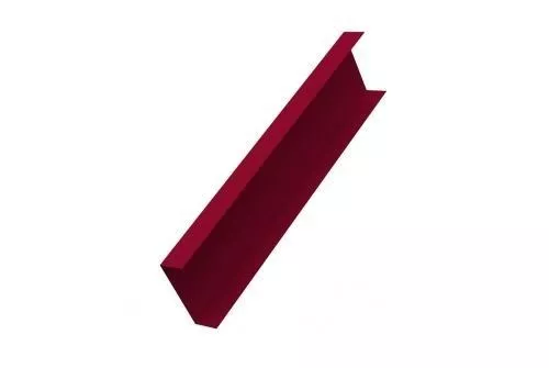 Декоративная накладка на столб жалюзи Milan,Tokyo 0,45 PE с пленкой RAL 3003 рубиново-красный GL купить в краснодаре