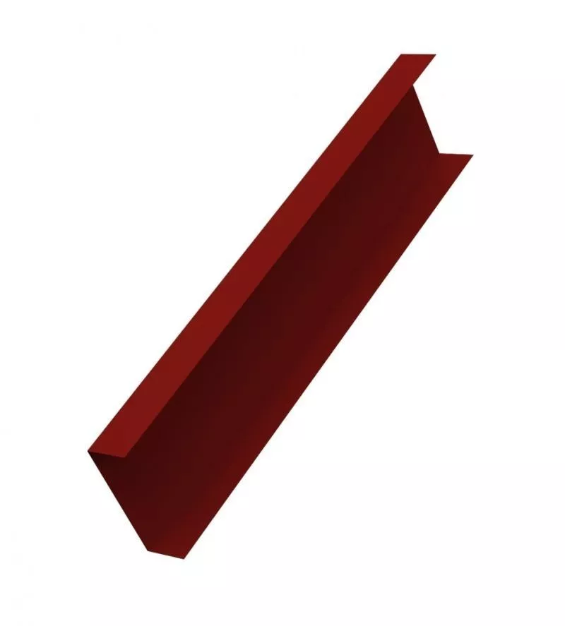 Декоративная накладка на столб жалюзи Milan,Tokyo 0,45 PE с пленкой RAL 3011 коричнево-красный GL купить в краснодаре