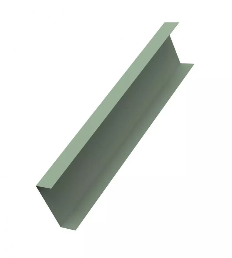 Декоративная накладка на столб жалюзи Milan,Tokyo 0,45 PE с пленкой RAL 6019 бело-зеленый GL купить в краснодаре