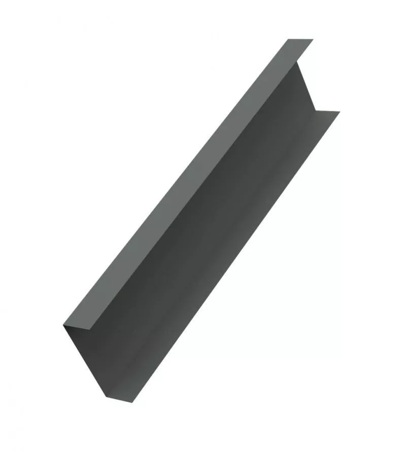 Декоративная накладка на столб жалюзи Milan,Tokyo 0,45 PE с пленкой RAL 7005 мышино-серый GL купить в краснодаре