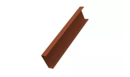Декоративная накладка на столб жалюзи Milan,Tokyo 0,45 PE с пленкой RAL 8004 терракота GL. Артикул: 27071