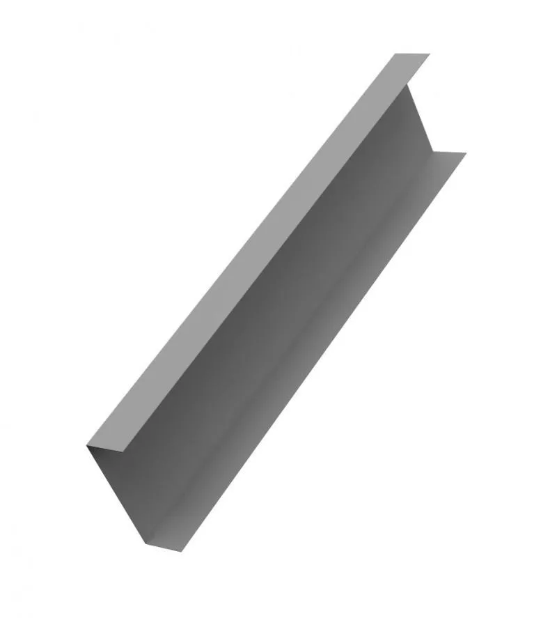 Декоративная накладка на столб жалюзи Milan,Tokyo 0,45 PE с пленкой RAL 9006 бело-алюминиевый GL купить в краснодаре