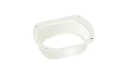 Воронка выпускная Металл Профиль Модерн RAL 9010 Белый. Артикул: MP-VS48