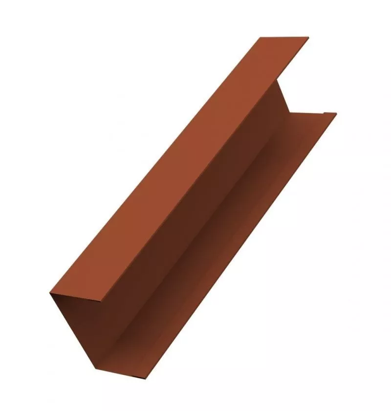 Крышка 65х60 жалюзи Milan, Tokyo 0,5 Satin с пленкой RAL 8004 терракота (для калиток и ворот) GL купить в краснодаре