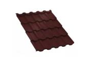 Металлочерепица Трамонтана-XL Пластизол 0,5 мм P363 Вишневый – Купить оптом и в розницу
