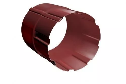 Соединитель трубы Grand Line 125/90 мм RR 29 Красный купить в краснодаре