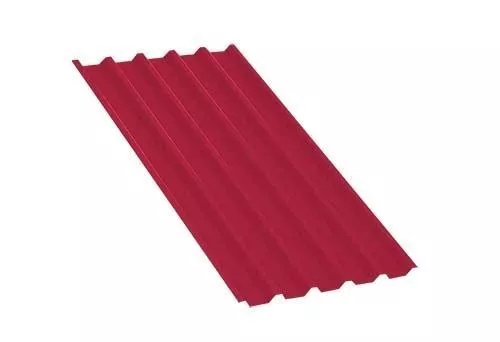 Профнастил C44B B PURETAN 0,5 мм RR 29 Вишневый купить в краснодаре