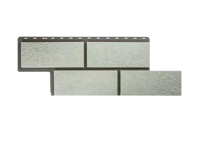 Фасадные панели Альта-Профиль Камень Неаполитанский Белый купить в краснодаре