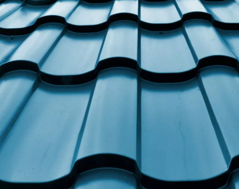 Металлочерепица Монтекристо-XL NormanMP 0.5 мм RAL 9006 Бело-алюминиевый купить в краснодаре