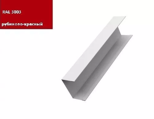 Крышка 65х60 жалюзи Milan, Tokyo 0,45 PE с пленкой RAL 3003 рубиново-красный для калиток и ворот GL купить в краснодаре