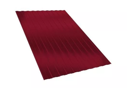 Профнастил С8 B Полиэстер 0,45 мм RAL 3003 Рубиново-красный купить в краснодаре