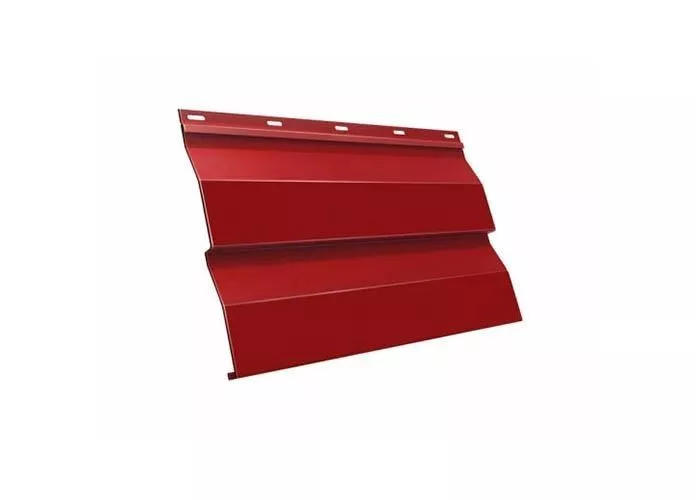 Металлический сайдинг Grand Line Корабельная доска PE 0,45 мм RAL 3003 Красный рубин купить в краснодаре