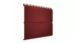 Металлический сайдинг Grand Line ЭкоБрус Гофр Satin 0,5 мм RAL 3005 Красное вино. Артикул: GrandLine-MS1150