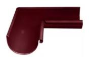 Угол желоба внутренний 90° Optima Grand Line 125 мм RAL 3005 Красное вино – Купить оптом и в розницу