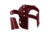 Кронштейн трубы на дерево Grand Line 125/90 мм RAL 3005 Красное вино – Купить оптом и в розницу