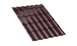 Металлочерепица Ламонтерра Полиэстер 0.45 мм RAL 3005 Красное вино. Цена: 509 руб. Артикул: mon1-3005