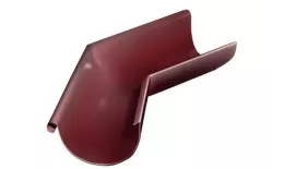 Угол желоба внешний 90° Grand Line 125/90 мм RAL 3005 Красное вино. Цена: 1233 руб. Артикул: GL_voda_294