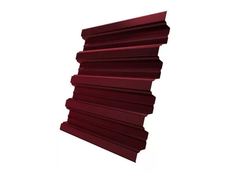 Профнастил Grand Line H75 R Полиэстер 0,7 мм RAL 3005 Красное вино купить в краснодаре